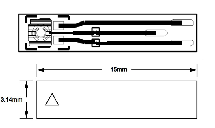 Mechanical Drawing - TDK InvenSense ICS-40212 Evaluation Board